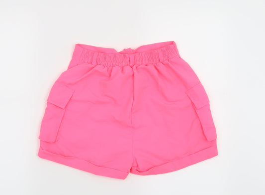 Preworn Womens Pink Hot Pants Shorts Size S