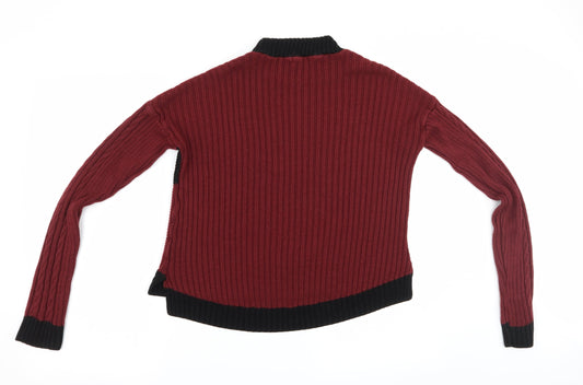 Select Womens Black Pullover Jumper Size 6