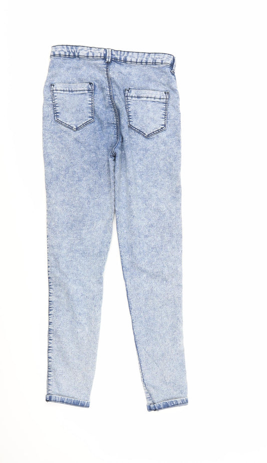Denim & Co. Girls Blue Denim Straight Jeans Size 12-13 Years