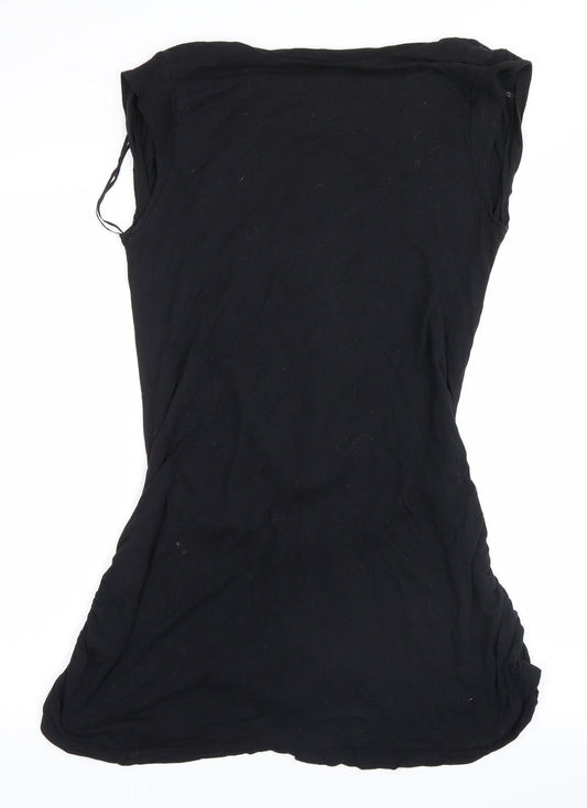 NEXT Womens Black Basic Blouse Size 10
