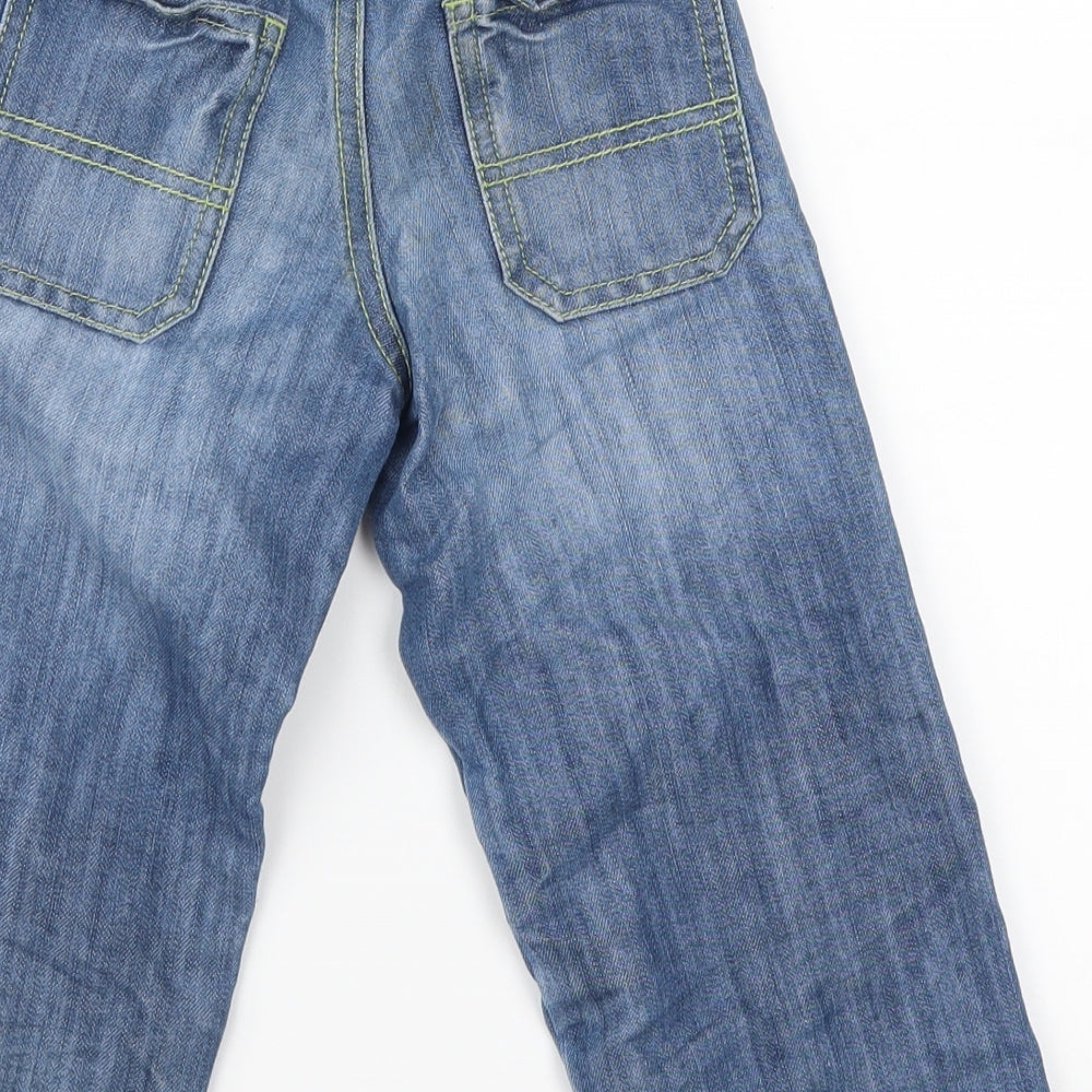 George Baby Blue Cargo Jeans Size 18-24 Months