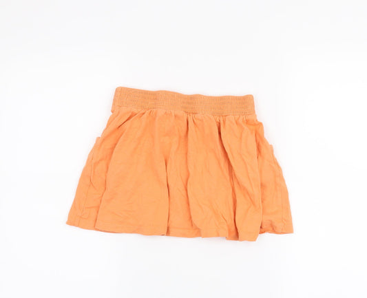 Cherokee Girls Orange A-Line Skirt Size 9-10 Years