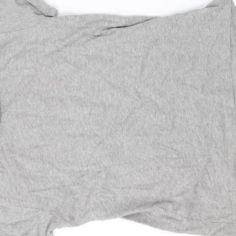 George Boys Grey Basic T-Shirt Size 8-9 Years - graphic
