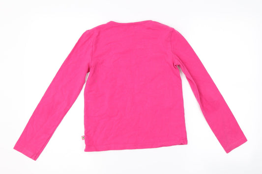Rosalina Girls Pink Basic T-Shirt Size 10 Years
