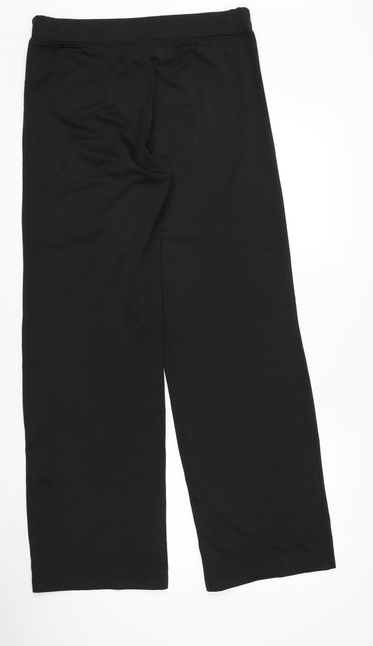 Olympus Womens Black Trousers Size 10 L30 in