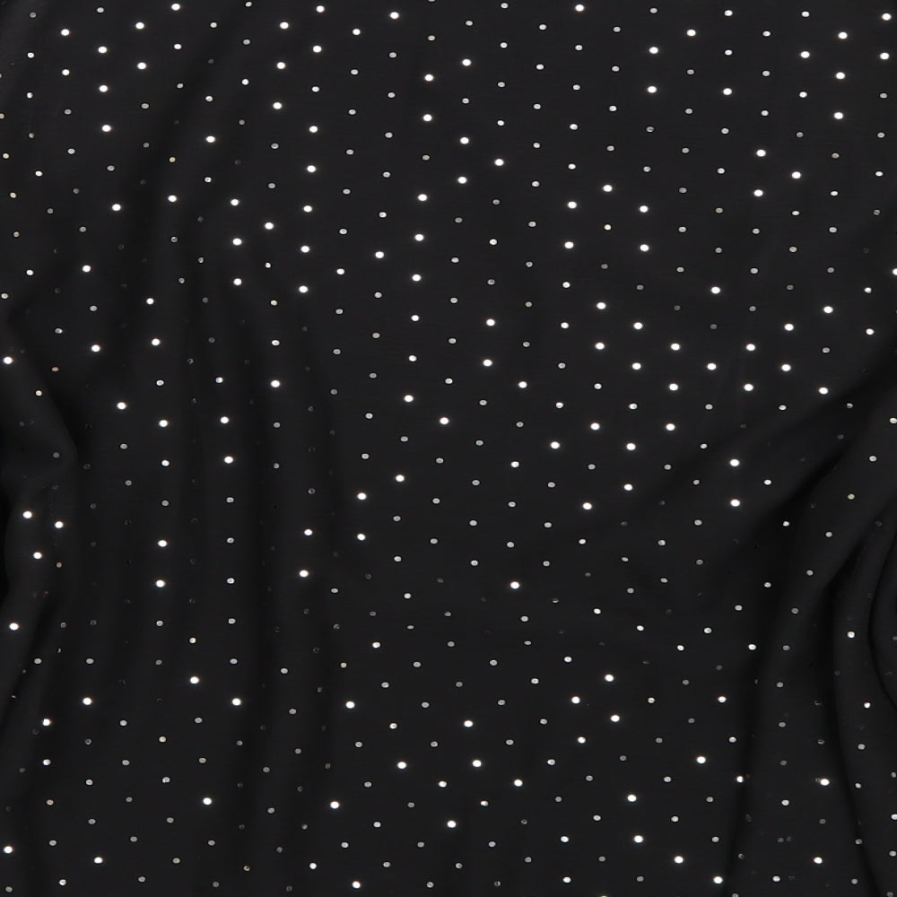 Wallis Womens Black Basic Blouse Size S