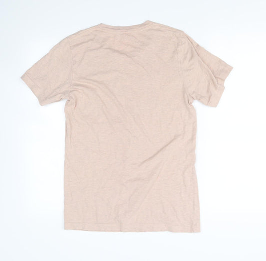 Preworn Womens Pink Basic T-Shirt Size S