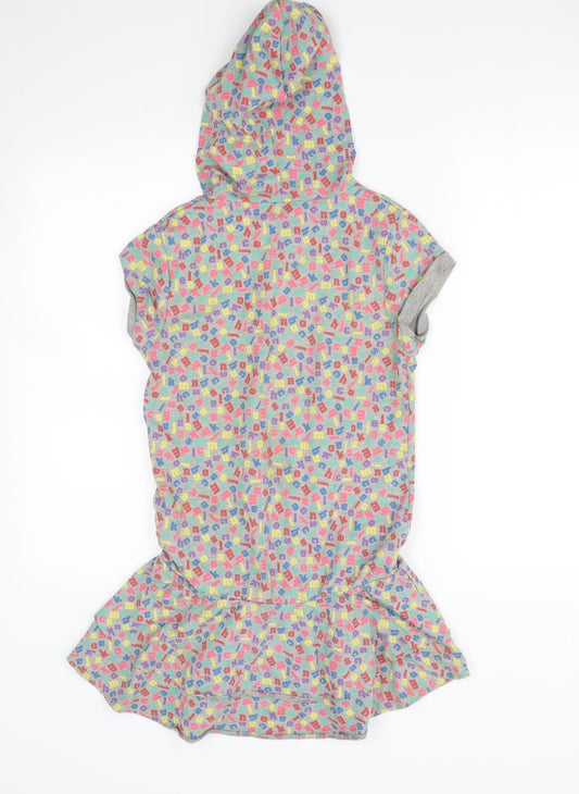 H&M Womens Grey Polka Dot Jumper Dress Size 6