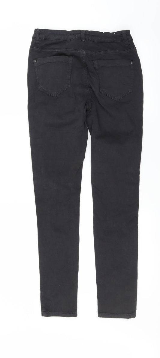 nine Womens Black Skinny Jeans Size 10 L28 in