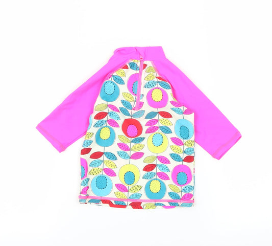 Mini Club Girls Pink Basic T-Shirt Size 12-18 Months