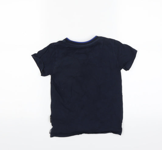 Debenhams Boys Blue Basic T-Shirt Size 5-6 Years