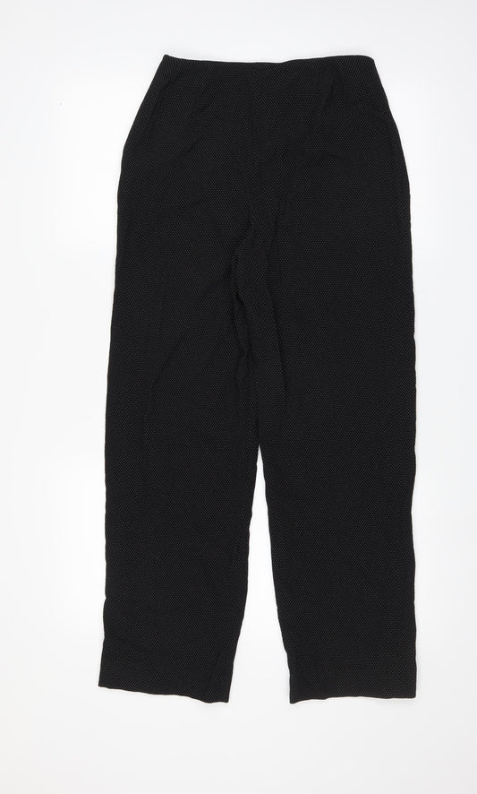 Alex & Co Womens Black Trousers Size 8 L28 in