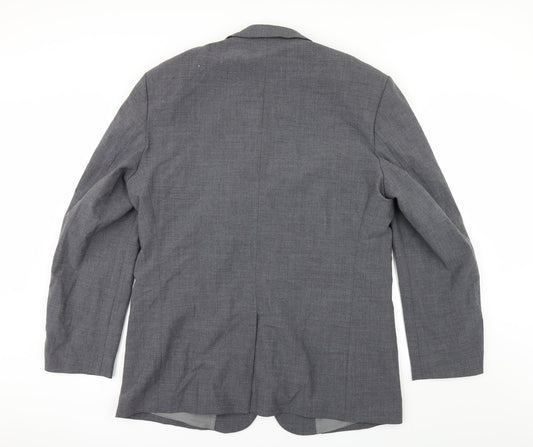 4you collectin Mens Grey Jacket Suit Jacket Size 46