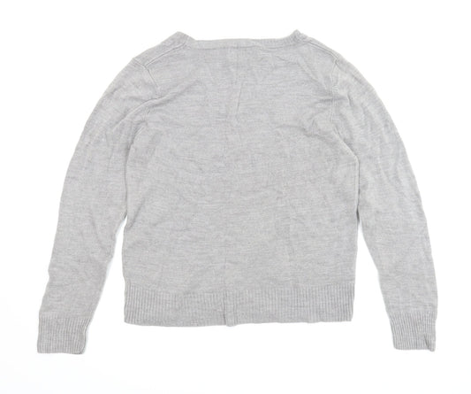 Papaya Womens Grey Pullover Jumper Size 16