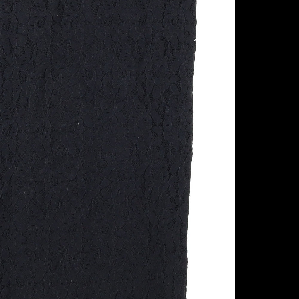 Brand and care label for G21 women’s black straight & pencil skirt, size UK 12