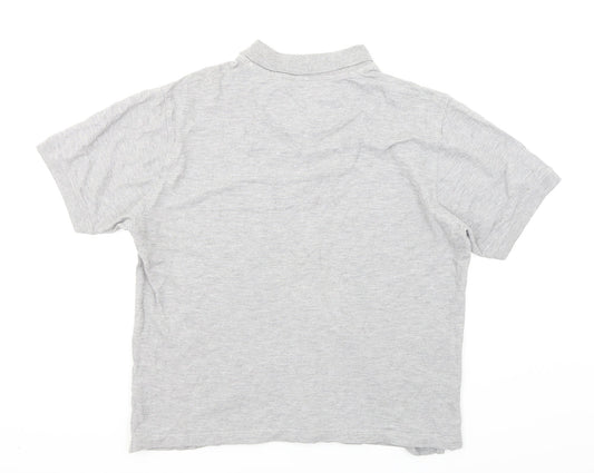 Avenue Mens Grey Polo Size L