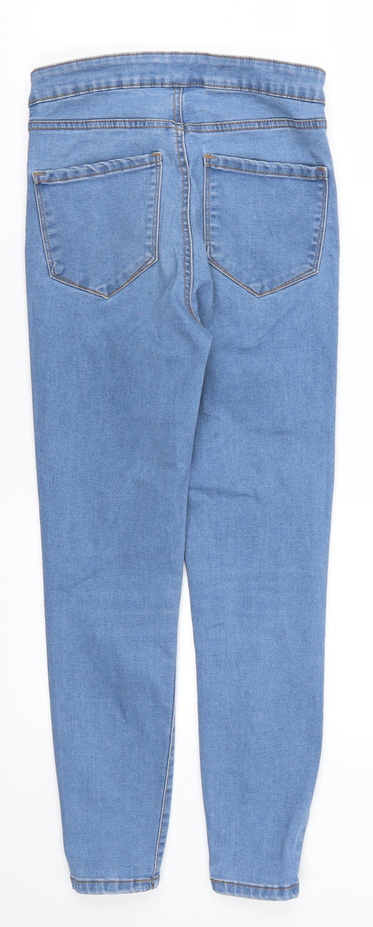 Denim Co Womens Blue Denim Skinny Jeans Size 8 L24 in