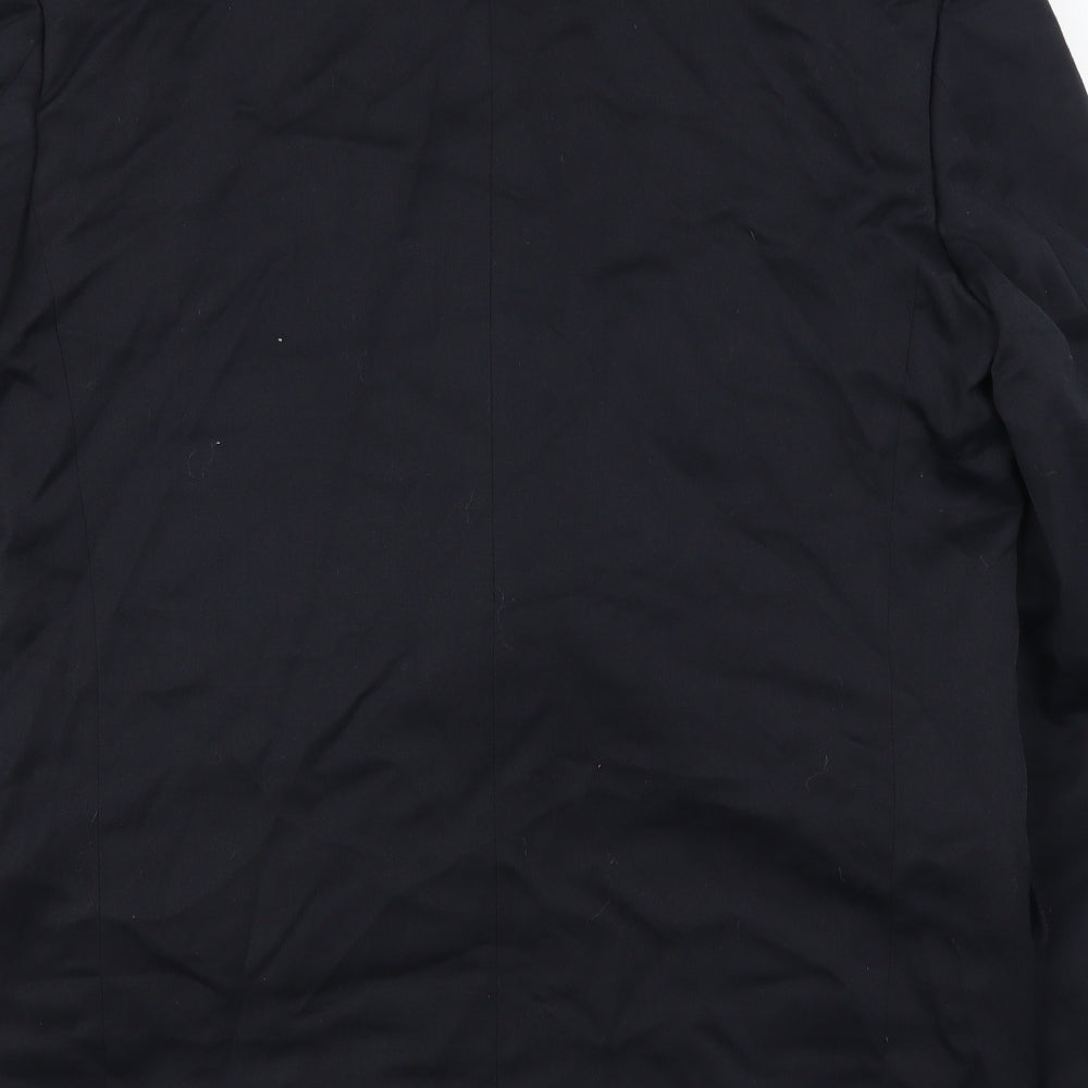 Burton Mens Blue Jacket Suit Jacket Size 40