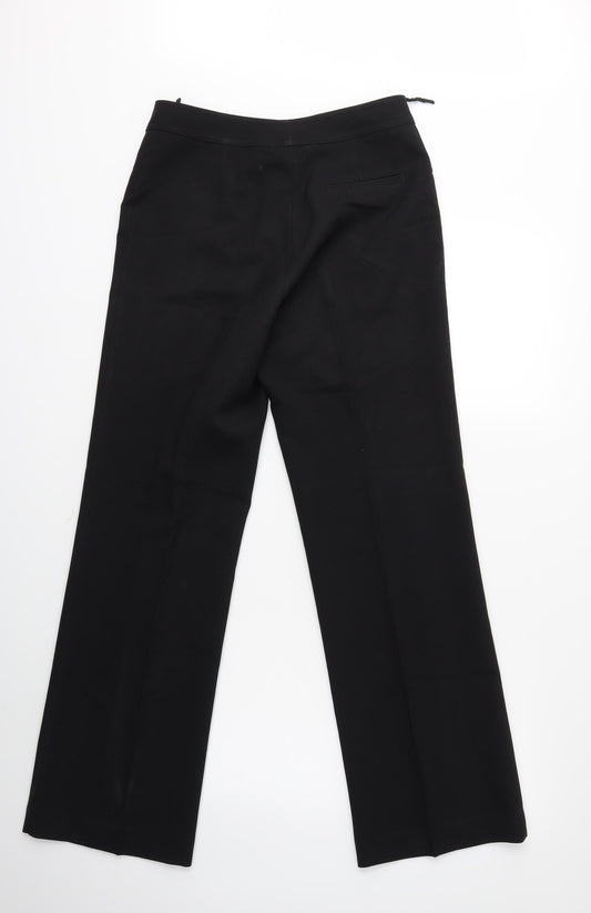 Spirit Womens Black Trousers Size 34 in L29 in