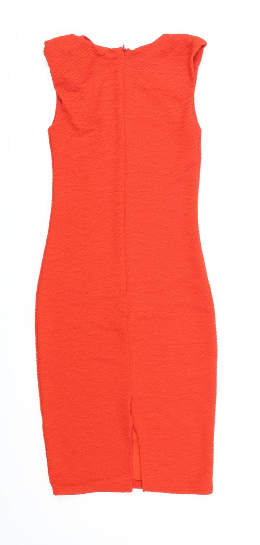 primark Womens Red A-Line Size 8