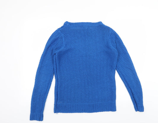 FOREVER 21 Womens Blue Pullover Jumper Size S