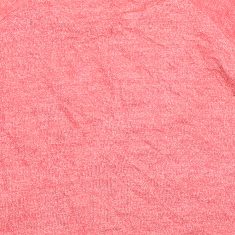 Electric Pink Womens Pink Basic T-Shirt Size XS