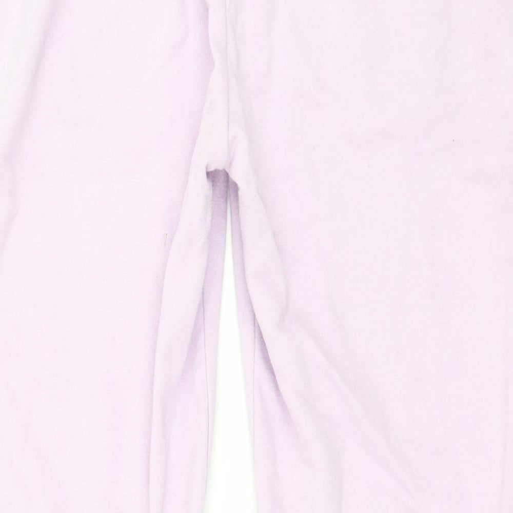 Pull&Bear Womens Pink Sweatpants Trousers Size L L24 in