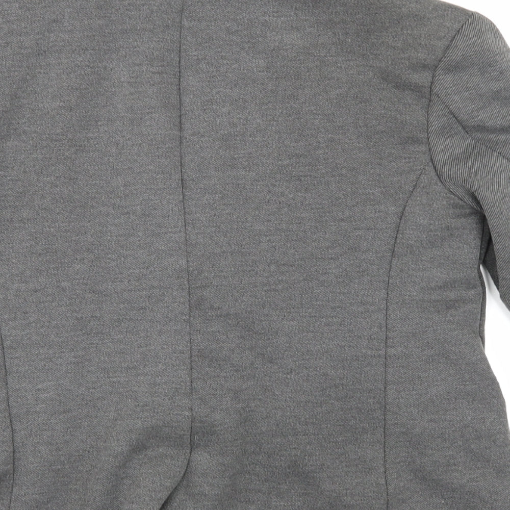 Brand and care label for Gap women’s grey jacket suit jacket, size UK 6