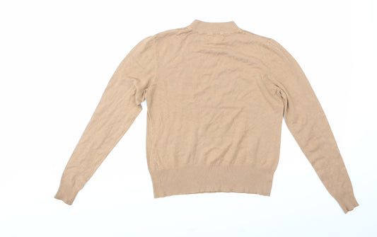 New Look Womens Beige Pullover Jumper Size 12
