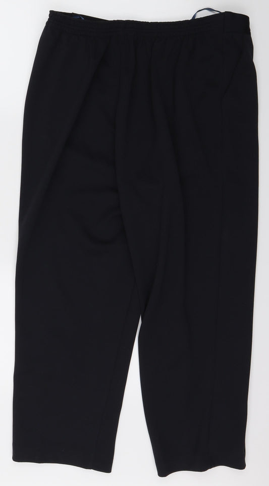 BM Womens Blue Dress Pants Trousers Size 16 L25 in