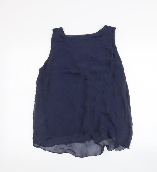 Stock Shop Womens Blue Basic Tank Size M