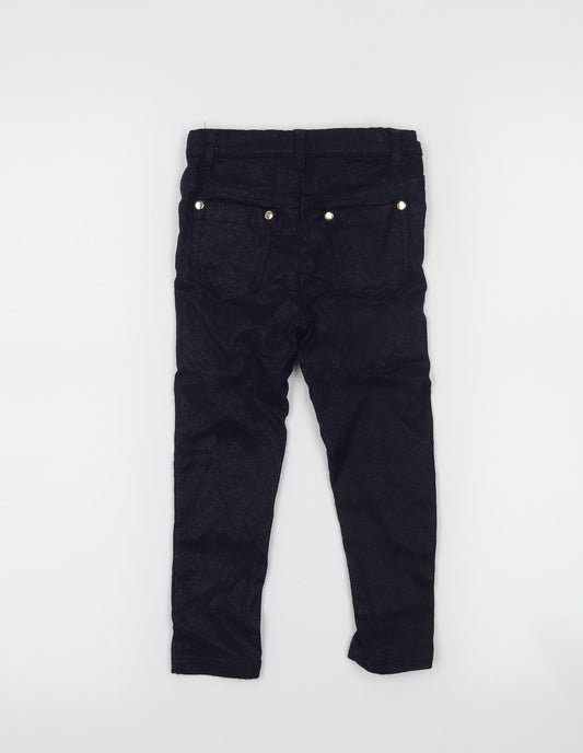 Minoti Girls Blue Straight Jeans Size 2-3 Years