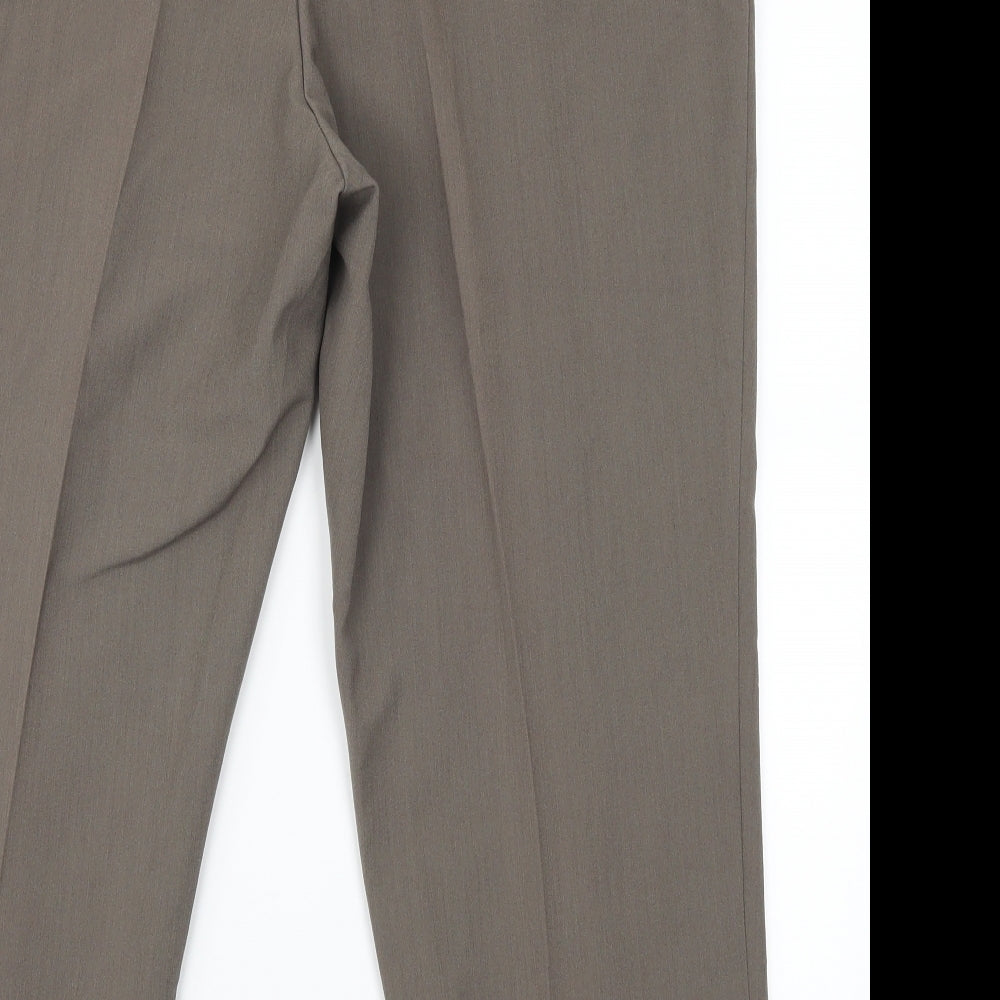 BM Womens Brown Trousers Size 18 L22 in