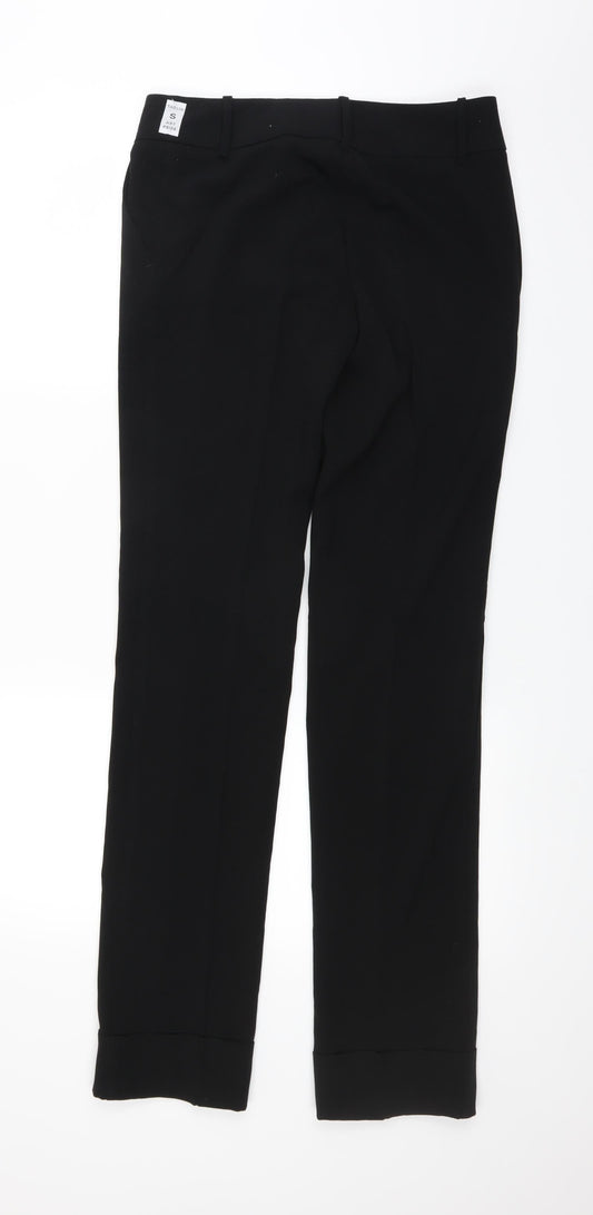 fashionelle Womens Black Trousers Size S L30 in
