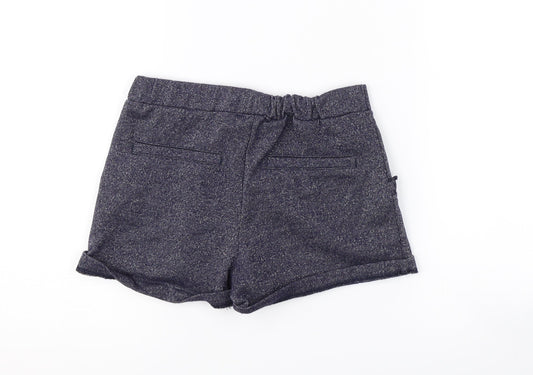 La Redoute Girls Purple Mom Shorts Size 8 Years