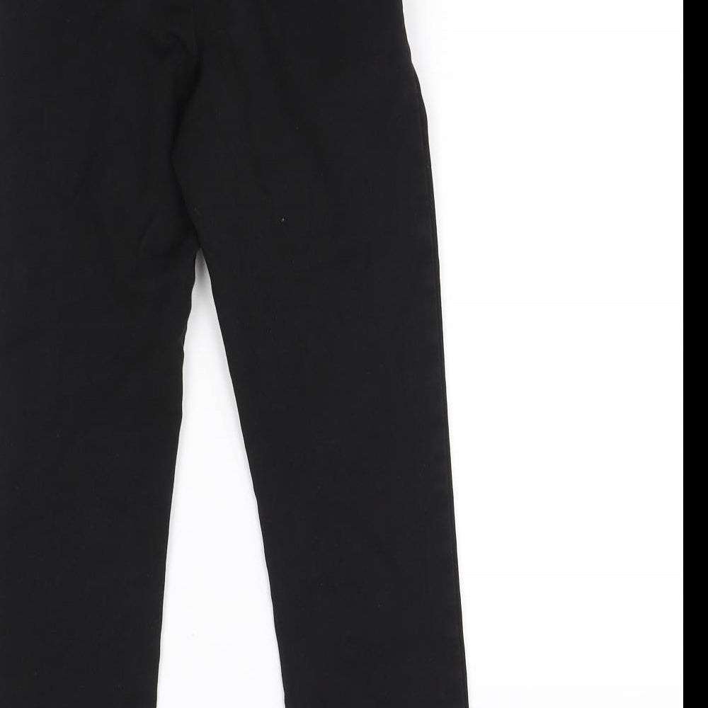 Brand and care label for George boys’ black dress pants trousers, size 8-9, years