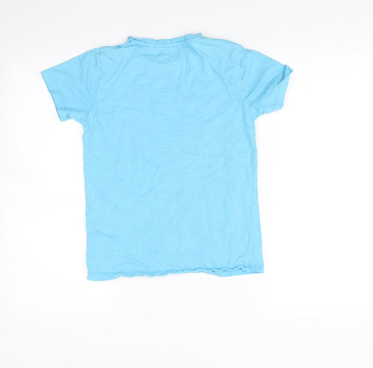 NEXT Boys Blue Basic T-Shirt Size 8 Years