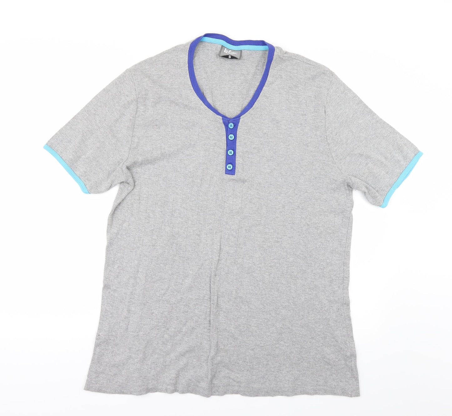 Lee Cooper Mens Grey T-Shirt Size S