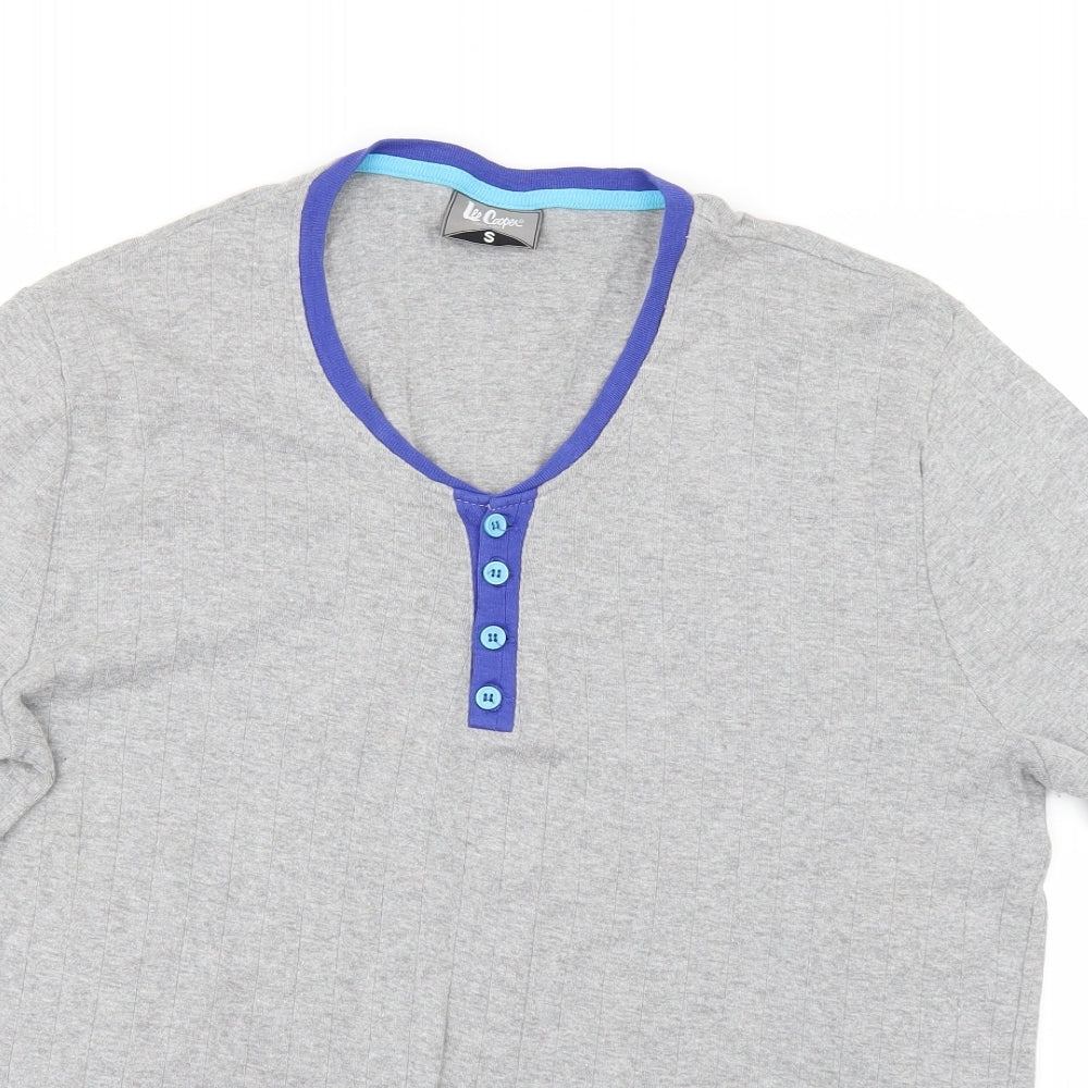 Lee Cooper Mens Grey T-Shirt Size S