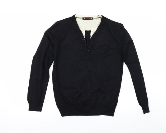 Burton Mens Black Pullover Jumper Size M