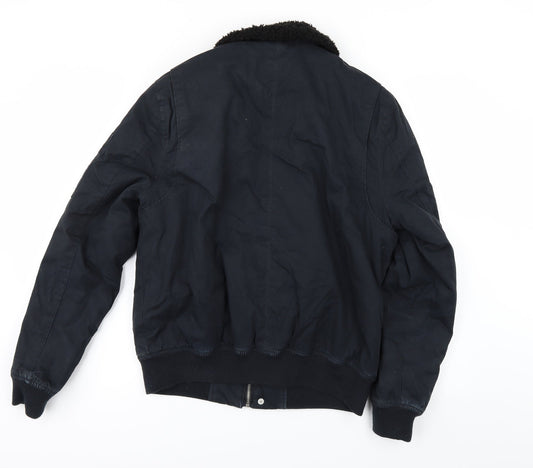 New Look Mens Blue Jacket Size S