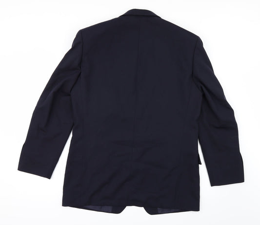 BHS Mens Blue Jacket Suit Jacket Size 40