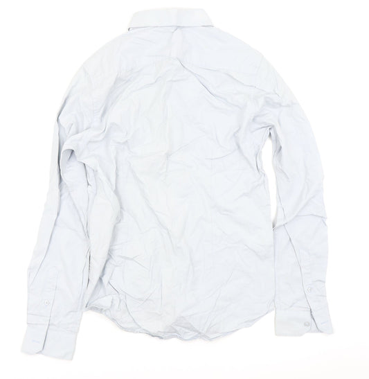 ASOS Mens Blue Dress Shirt Size S
