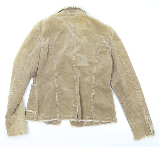 Select Womens Beige Cardigan Jumper Size 14