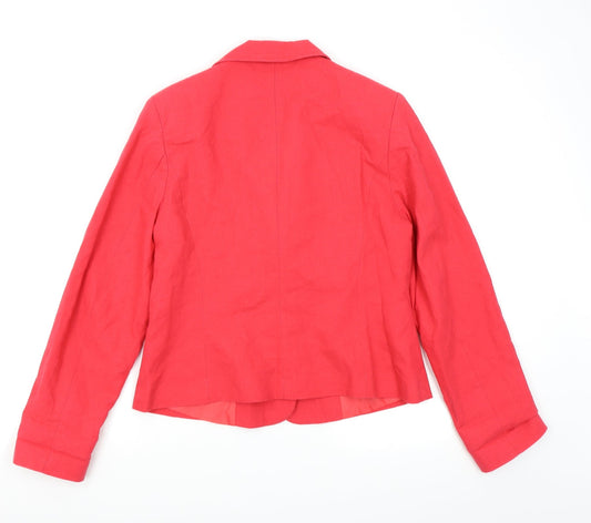 Asda George Womens Pink Jacket Blazer Size 14