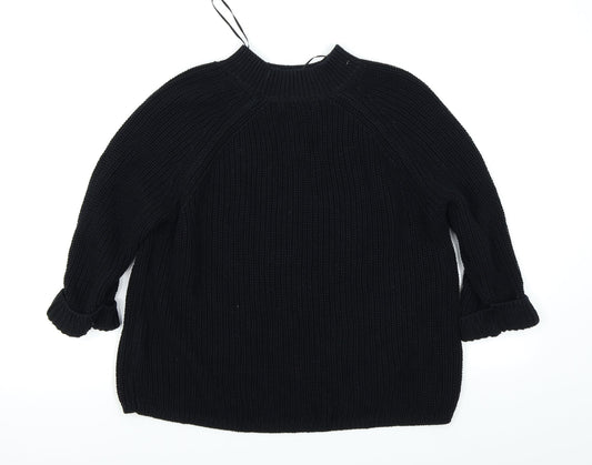 Asda George Womens Black Pullover Jumper Size 14