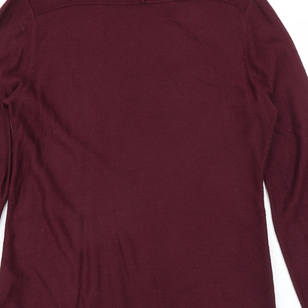 Brand and care label for Originals women’s purple jumper, size S, - glittery