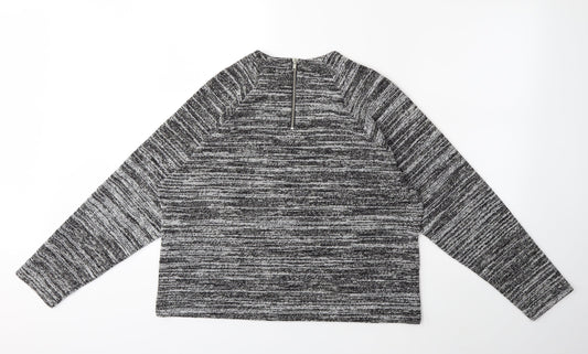 Marks and Spencer Womens Grey Pullover Jumper Size 18