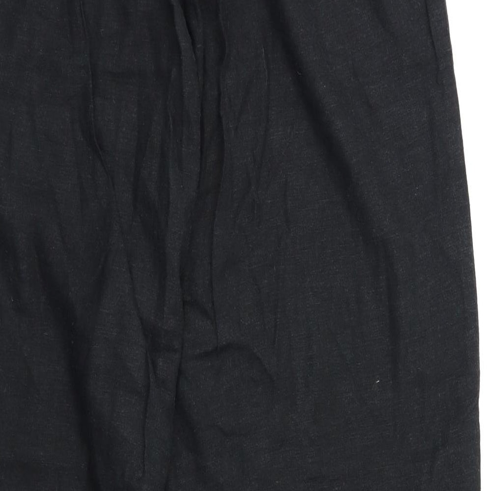 Brand and care label for East Coast women’s black trousers, size UK 16, 24-inch leg