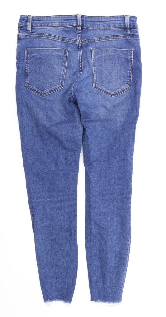 ASOS Womens Blue Skinny Jeans Size 28 L30 in